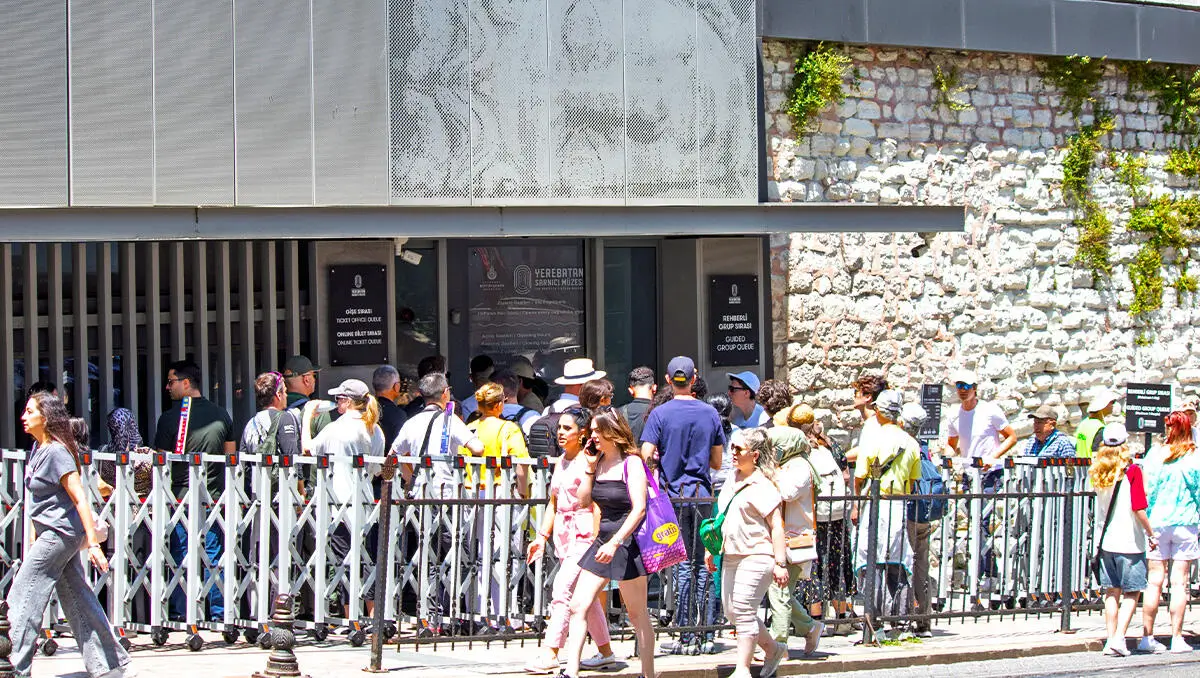 Basilica Cistern visitor entry notes and security information