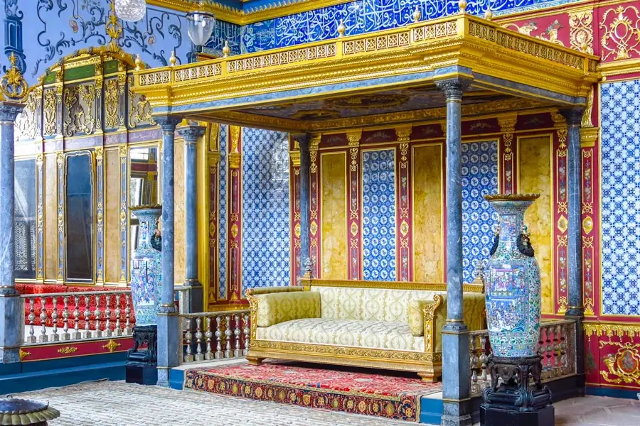Topkapi Palace Sacred Relics chamber interior
